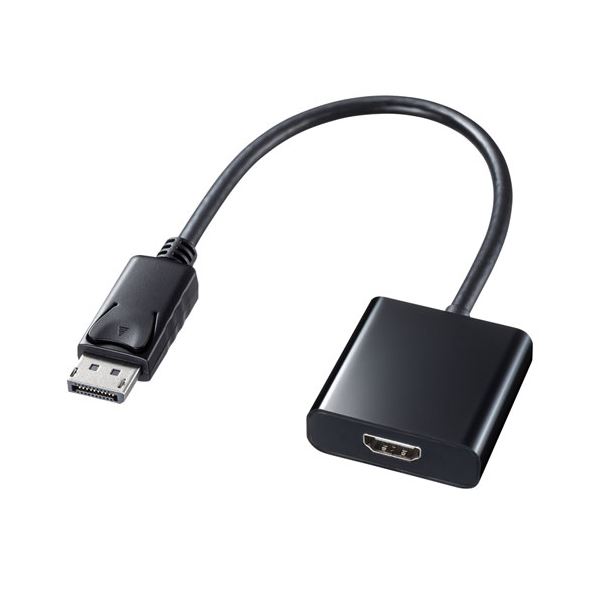 【ポイント20倍】サンワサプライ DisplayPort-HDMI変換アダプタ AD-DPHD04