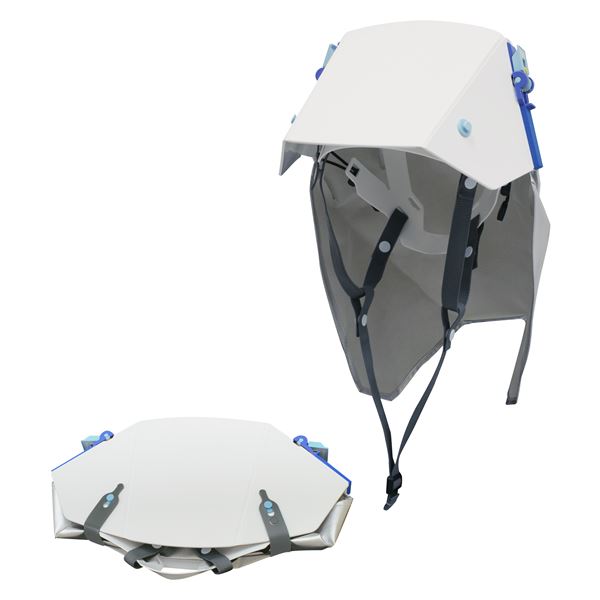 【百貨店SALEでP最大限度47倍】防災ズキン付き 折りたたみ式安全帽 タタメットズキン3