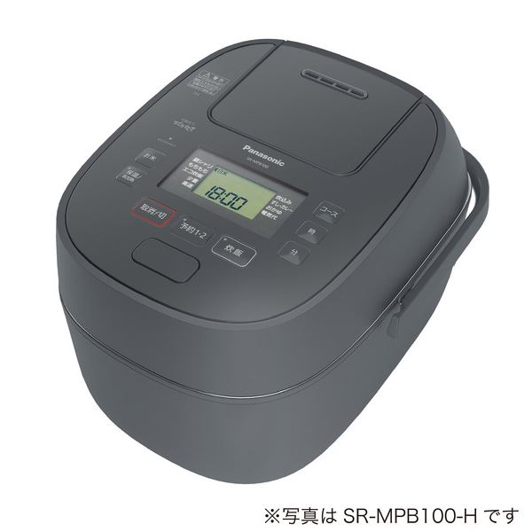 パナソニック 家電 グレー 可変圧力ihジャー炊飯器 1 8l 炊飯器 Sr Mpb180 H インテリアの壱番館 1 8l グレー