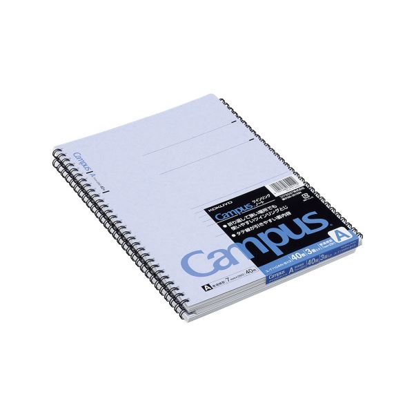 【百貨店SALEでP最大限度47倍】コクヨ 校庭 ツインリングノートセミB5 A罫 40枚 ス-T110AN-BX3 1仕掛ける（84冊：3冊×28容器に並べる）