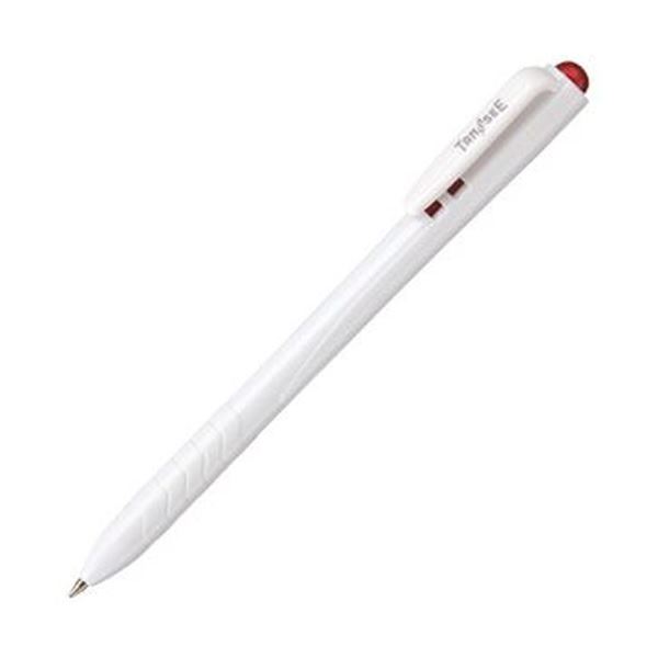 新作送料無料 まとめ TANOSEE ノック式油性ボールペン0.7mm 赤 軸色 nrsports.com.br