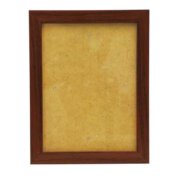 【ポイント20倍】（まとめ）木目調フレーム 100x150mm【×20セット】
