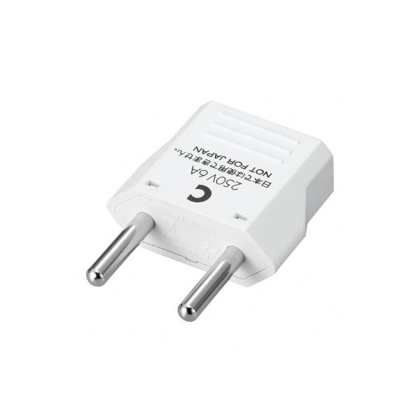 【マラソンでポイント最大47.5倍】【10個セット】 YAZAWA 海外用電源プラグ Cタイプ KP3X10｜インテリアの壱番館