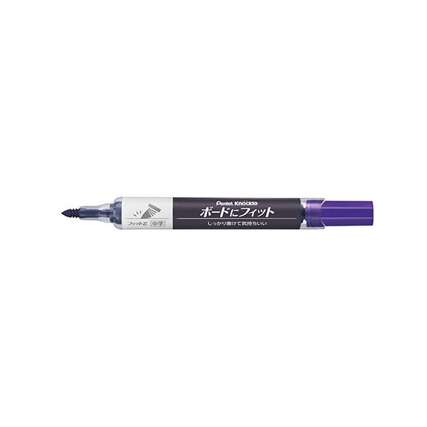 【ポイント20倍】(まとめ) ぺんてる ボードマーカーノックル EMWL5SBF-V 中字 紫 【×30セット】