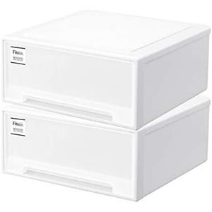 被服収納 収納容れもの 広汎 白 2個セット レンジ45cm 小物収納 天馬 Fits フィッツケース 押し込みやクロゼットにおアドバイス 国産の 御召物収納 洋服タンス衣類収納 収納ケース 収納棚 洋服収納 洋服タンス クローゼット 押し入れ クロゼット 洋服舞蹈 てんま