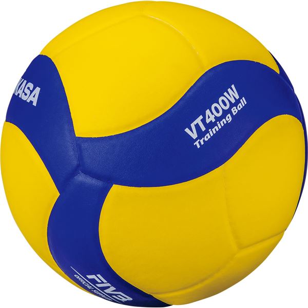 【マラソンでP最大47倍】MIKASA（ミカサ）バレーボール トレーニングボール4号球 400g【VT400W】