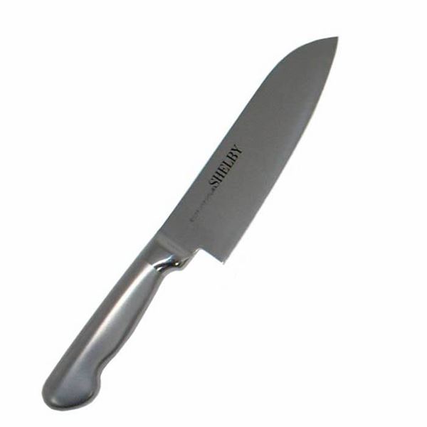 【マラソンでP最大49倍】三徳包丁 刃渡り 16.5cm ステンレス 食洗機対応 シェルビー 調理器具 料理道具 キッチン 台所 店舗