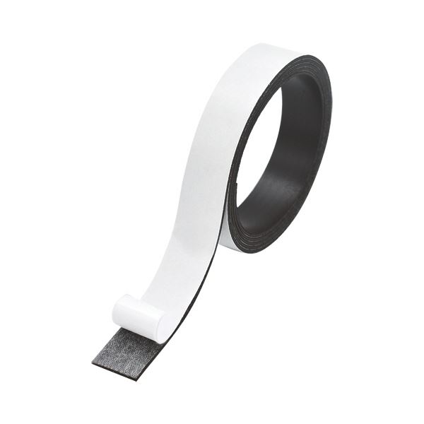 【ポイント20倍】（まとめ）マグエックス パワーマグネットテープ 15mm×1.0m MSTP-1M-15 1巻 【×5セット】