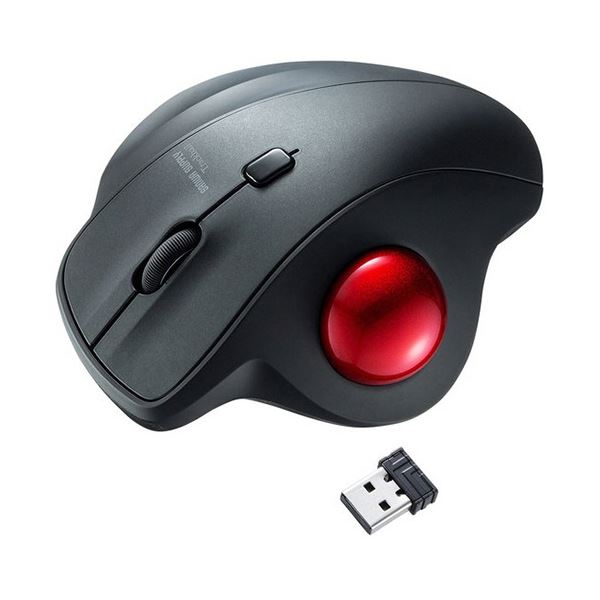 【ポイント20倍】サンワサプライ ワイヤレストラックボールブラック MA-WTB129BK 1個