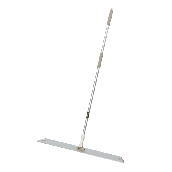 【ポイント20倍】FXライトブレードハンドル/掃除用品 本体のみ 【頭サイズ 幅90cm】 軽量アルミ柄 ソフトグリップ ホワイト 〔業務用 施設 店舗〕