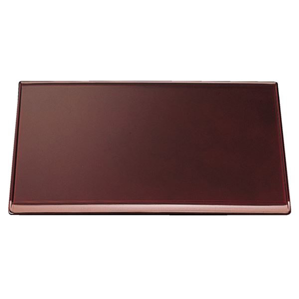 【ポイント20倍】尺3 雅卓上敷盆/トレー 【溜毘沙門天 SL】 387×298×11mm 日本製 〔和食 レストラン 居酒屋 店舗 お店〕【代引不可】