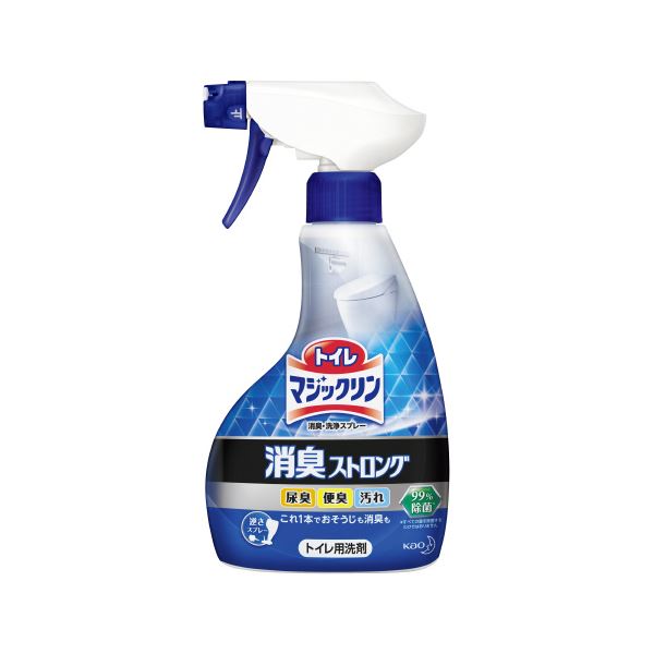 【マラソンでポイント最大47.5倍】(まとめ）花王 トイレマジックリン消臭ストロング 400mL【&times;10セット】｜インテリアの壱番館 10,656円
