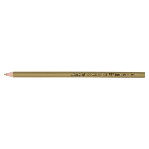 【ポイント20倍】(まとめ）トンボ 色鉛筆　１５００　単色　金色　ﾊﾞﾗ 1500-36 【×200セット】