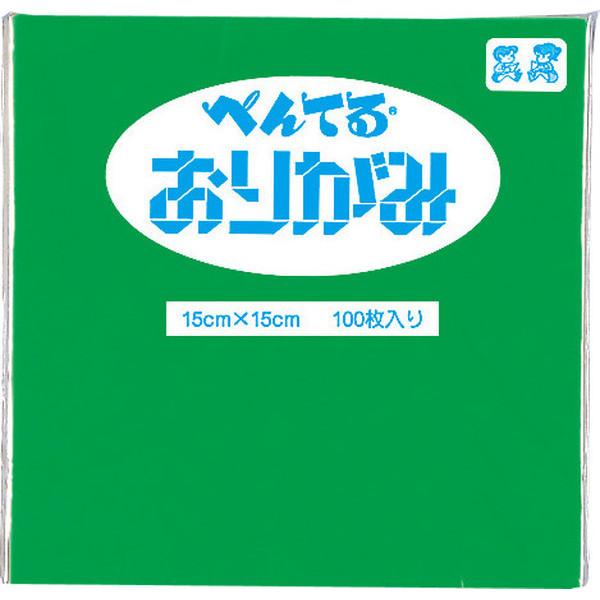 【マラソンでP最大49倍】(まとめ）ぺんてる ぺんてる　おりがみ　うすみどり SS-26 【×30セット】