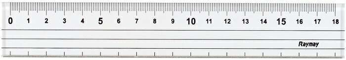 【ポイント20倍】(まとめ）レイメイ藤井 カッティング定規 (18cm) ACJ280 【×30セット】