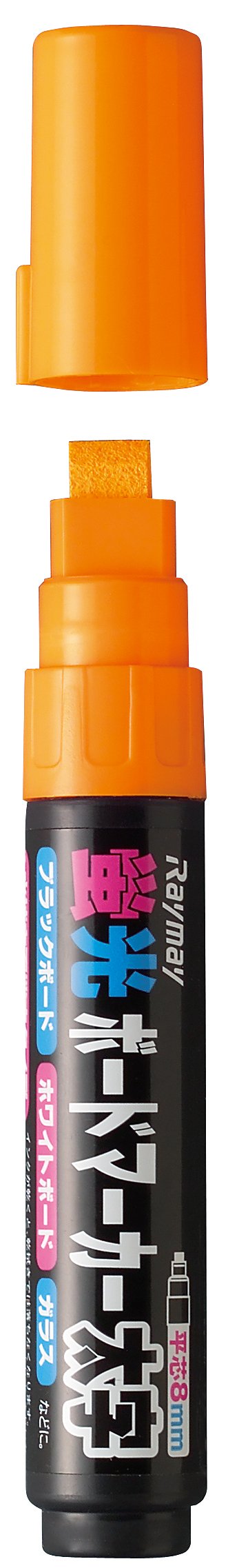 【マラソンでP最大47倍】(まとめ）レイメイ藤井 蛍光 ボードマーカー (太字) オレンジ LBM281D 【×30セット】
