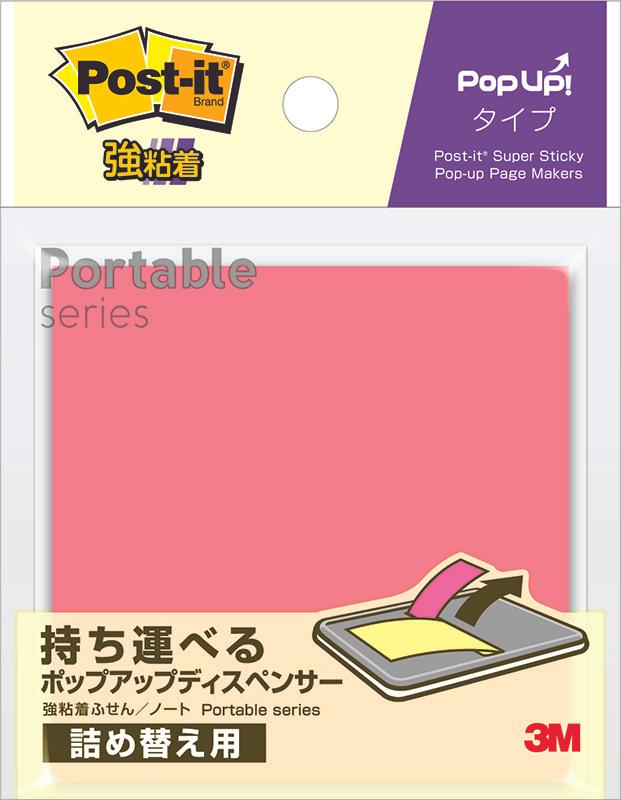 【ポイント20倍】(まとめ）スリーエム 【強粘着】 ポストイット 強粘着ふせん ポータブル詰替用 1パック(3冊入) SSPOP-PA SSPOP-PA 【×30セット】