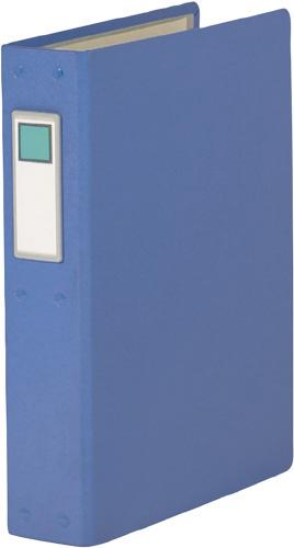 【ポイント20倍】(まとめ）キングジム パイプファイル C48-2 ｱｵ A4S 【×10セット】