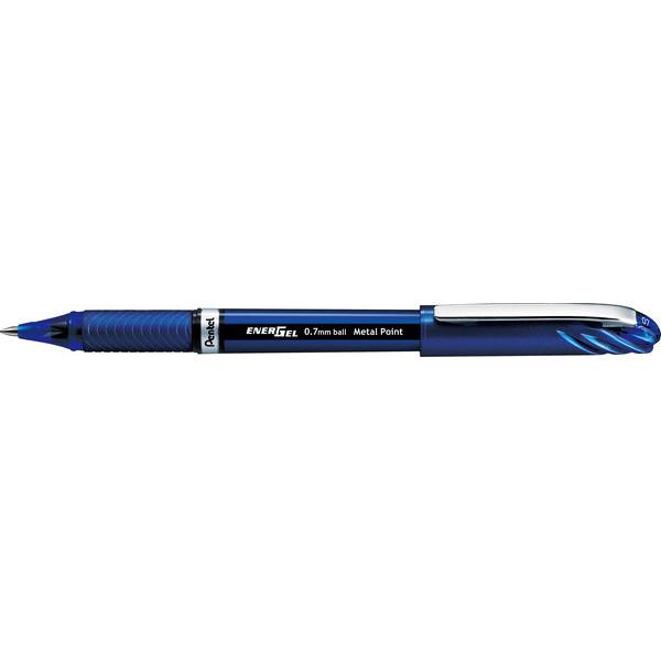 【ポイント20倍】(まとめ）ぺんてる エナージェルユーロ 0.7mm 青 BL27-C 【×50セット】