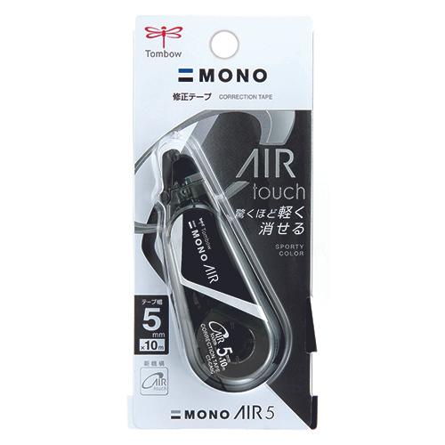 【マラソンでP最大49倍】(まとめ）トンボ鉛筆 修正テープモノエアー5C11フルブラック CT-CA5C11 【×50セット】