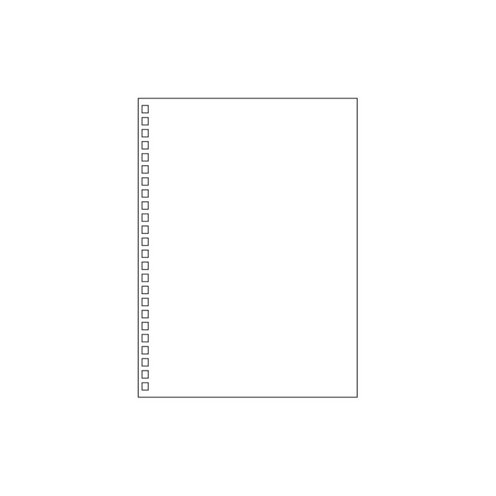 【ポイント20倍】(まとめ）リヒトラブ ツイストノート＜専用リーフ＞A5　無地 N-1650P 【×50セット】