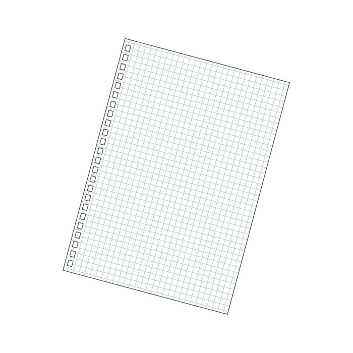 【ポイント20倍】(まとめ）リヒトラブ ツイストノート＜専用リーフ＞A5　薄色5mm方眼罫 N-1650SW 【×50セット】