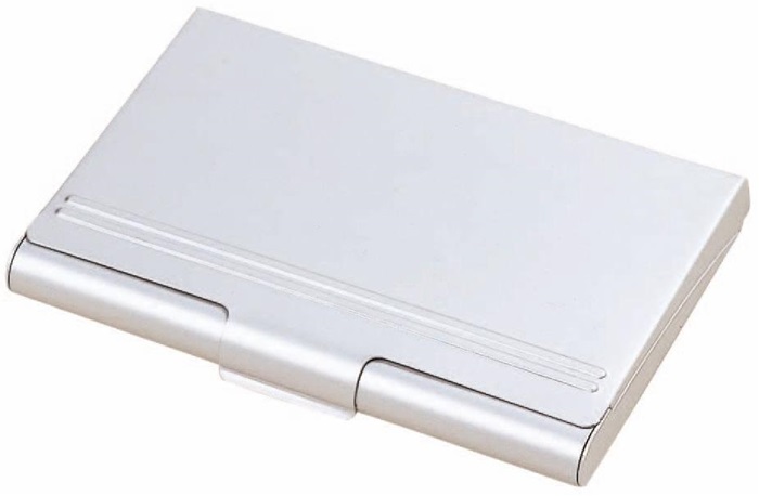 【マラソンでP最大49倍】(まとめ）レイメイ藤井 アルミカードケース (35枚収納) CHA520 【×20セット】