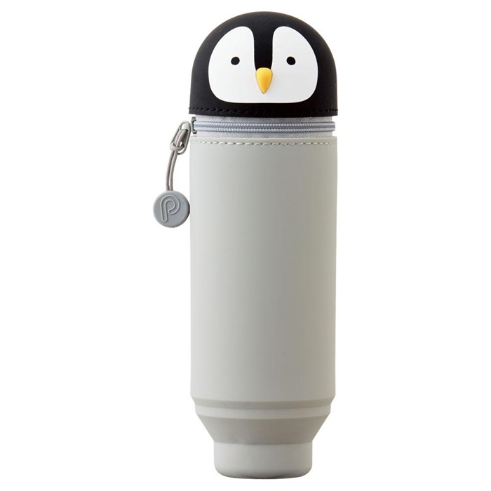 【ポイント20倍】(まとめ)リヒトラブ Punilaboスタンドペンケース ペンギン A-7712-10 【×10セット】