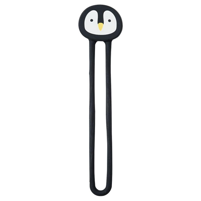 【マラソンでP最大49倍】(まとめ）リヒトラブ マグネットバンド（2本パック）　ペンギン A-7722-10 【×20セット】