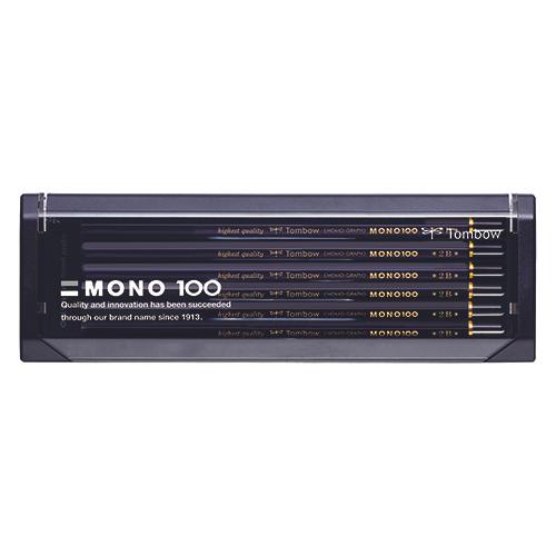 【ポイント20倍】(まとめ）トンボ鉛筆 鉛筆モノ100 2B MONO-1002B 【×5セット】