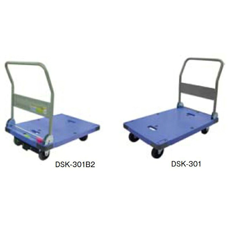【ポイント20倍】DSK-301 台車 微音キャスター付