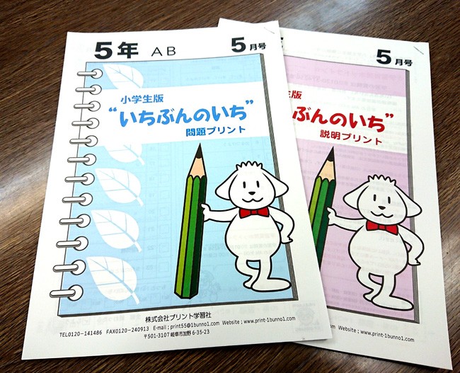 おうちで勉強 家庭学習教材いちぶんのいち教科書対応版小学５年生用１年分発送 いちぶんのいち