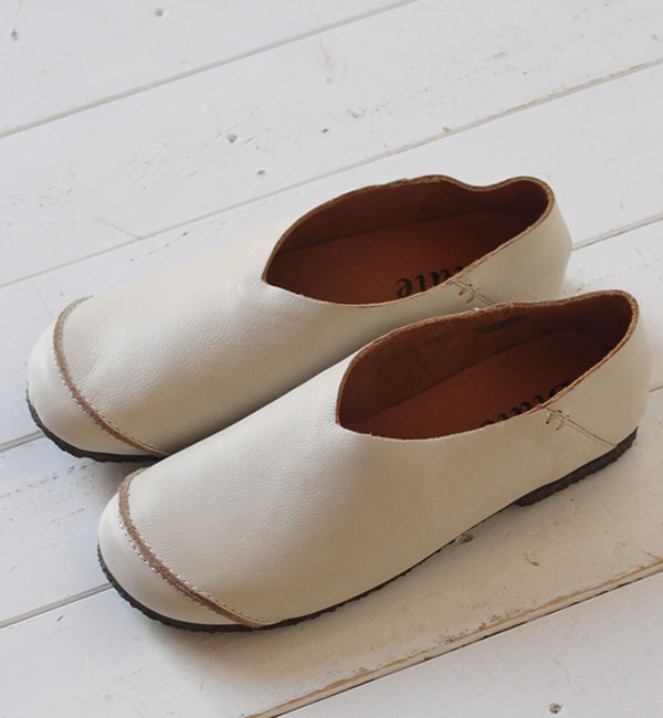 Re 1em rue de ambience: blute (ブリューテ) leather slip-on shoes ** shoes ...