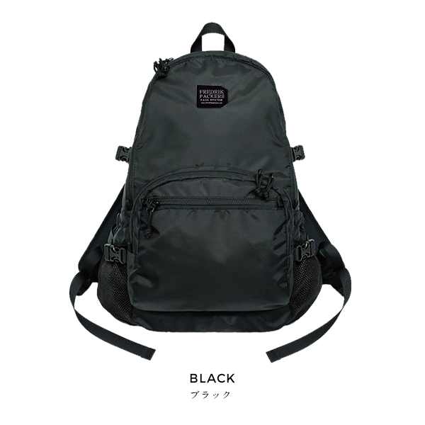 FREDRIK PACKERS 黒ロゴ　カーキ リュック ブラックのみ予約販売 8月下旬発送】FREDRIK PACKERS