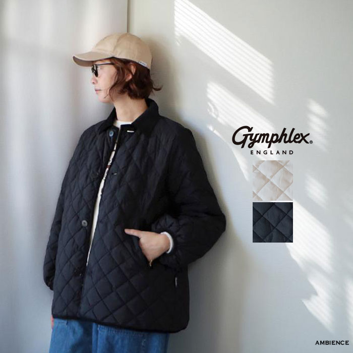 【最大3000円OFFクーポン配布中】Gymphlex ジムフレックスキルトダウンパフスリーブミドルコート サイズ14|AMBIENCE