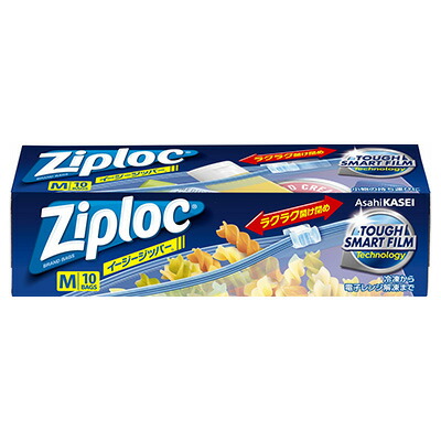 【ポイント3倍 4/4 20時から】 【法人・企業様限定販売】 ジップロック イージージッパーМ 10枚×24個 送料無料 02861