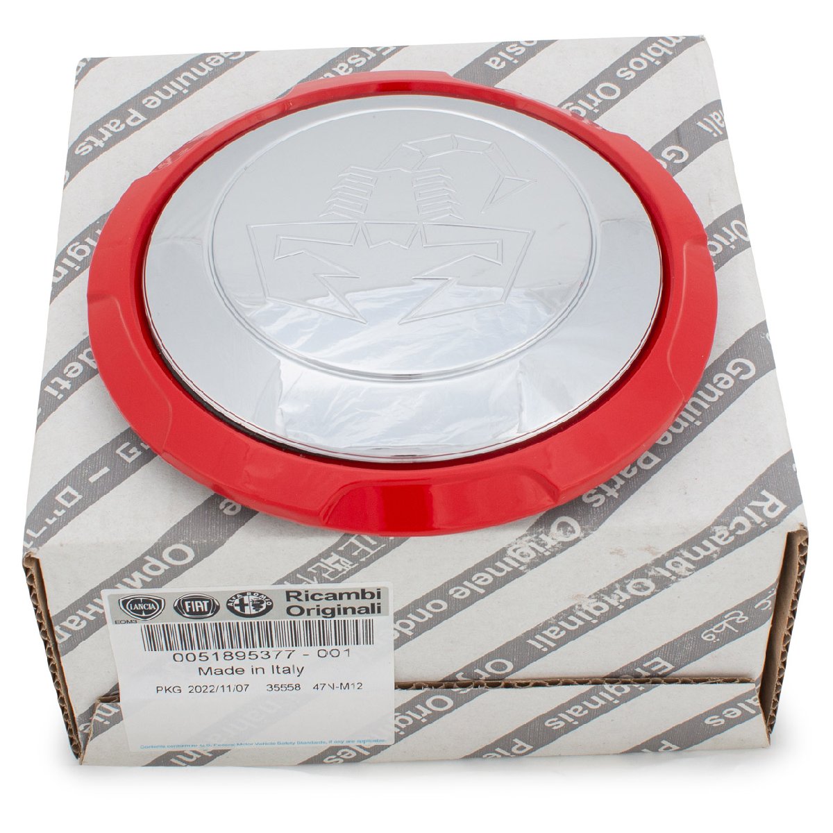 楽天市場】51923348 4枚セット ABARTH アバルト 純正