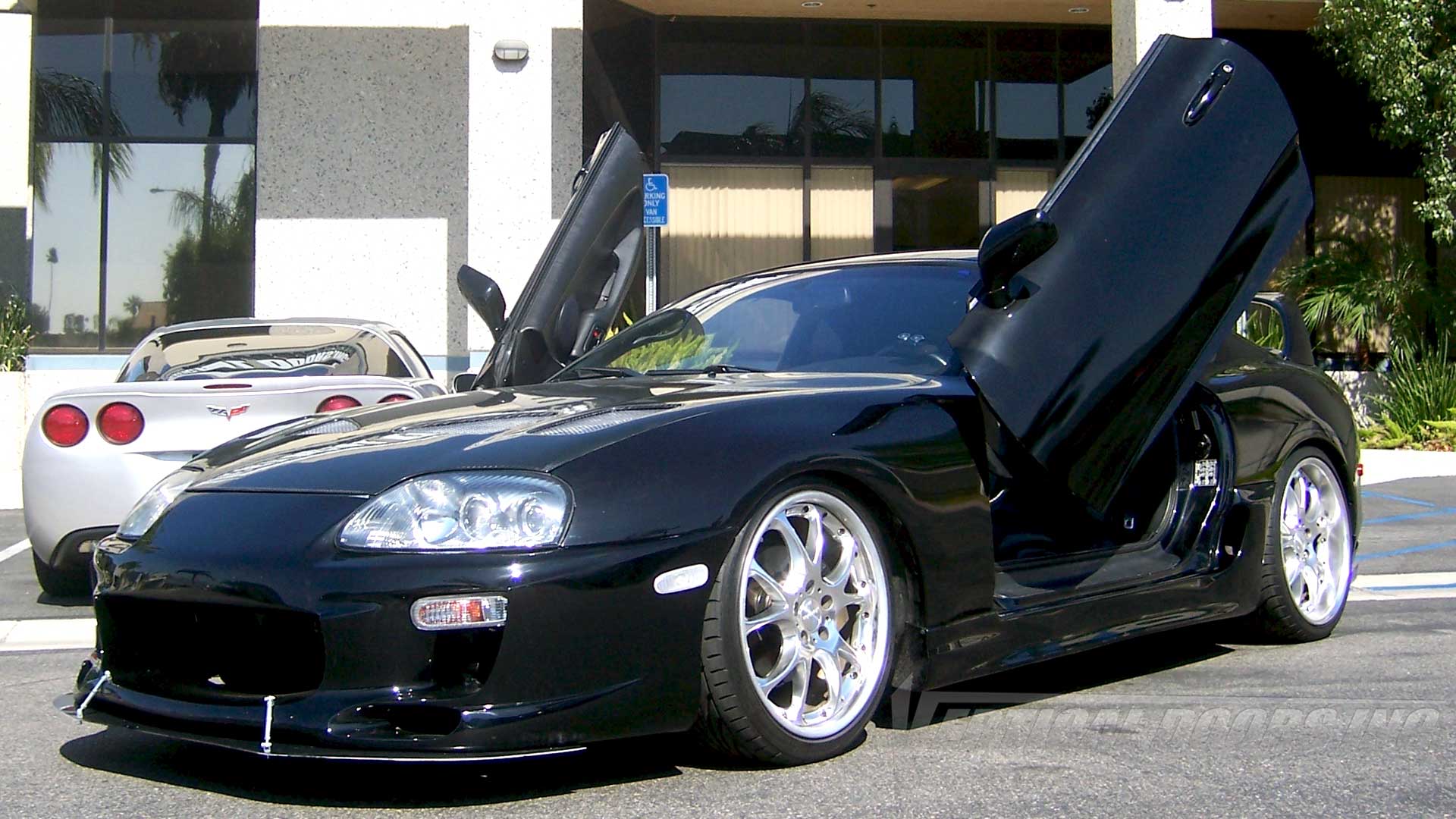 トヨタ/TOYOTA スープラ/SUPRA JZA80 SZ/SZ-R/RZ/RZ-S 前期/中期/後期 バーチカルドアーズ社/Vertical Doors ランボドア ガルウイング シザードア シザーズドア 専用設計 ボルトオン カスタム 未使用 送料無料|スマートキー キーケース ONESENSE