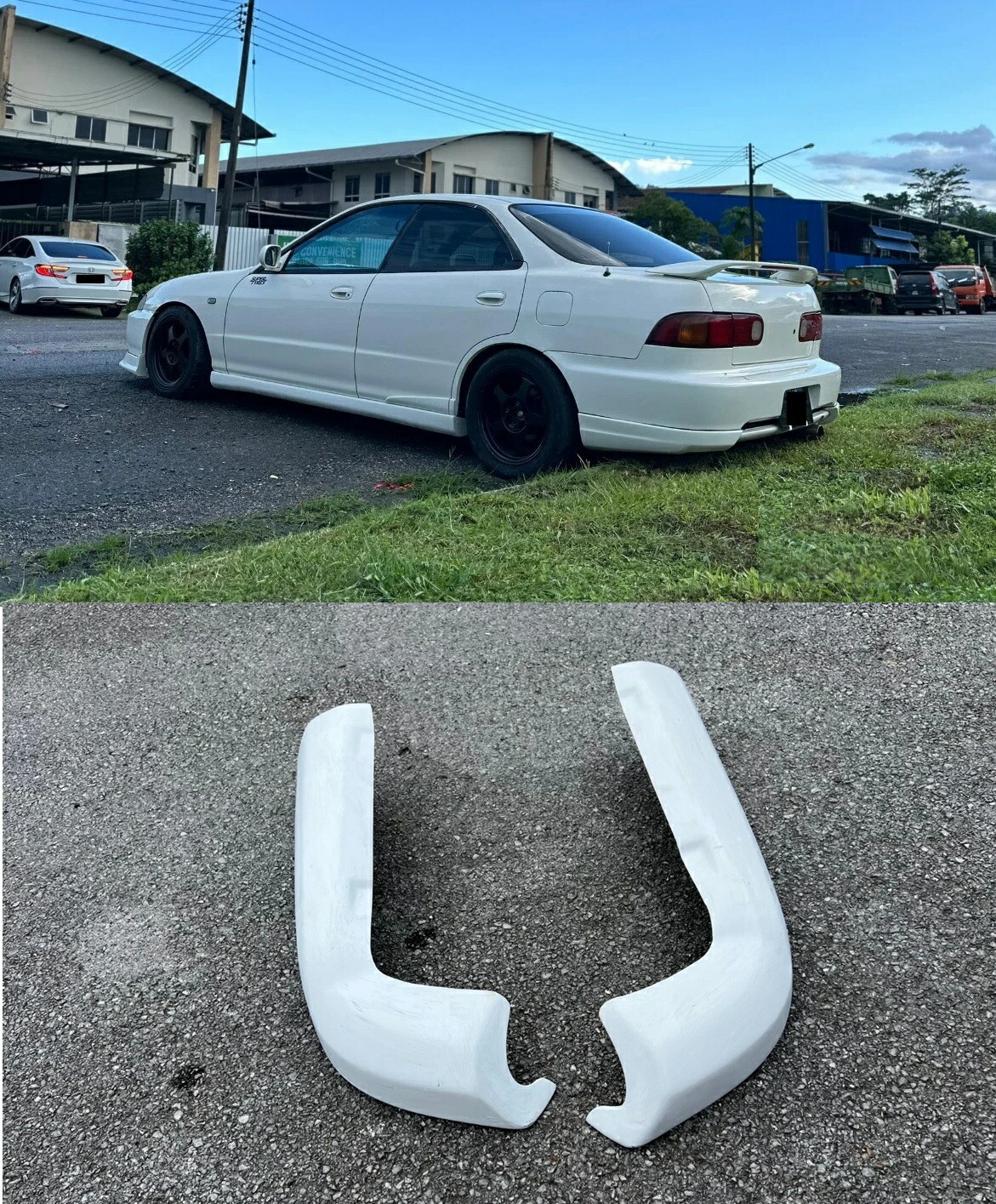 楽天市場】インテグラ(DC1/DC2)前期※97年まで 3ドアクーペ用リア