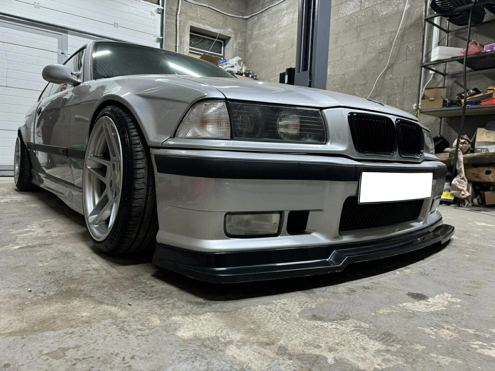 BMW 3シリーズ E36 Mスポーツ M3 社外品 ABS製 社外フロントスポイラー スカート/スプリッター/リップ エアロ パーツ エアロパーツ 未使用 送料無料 V.1
