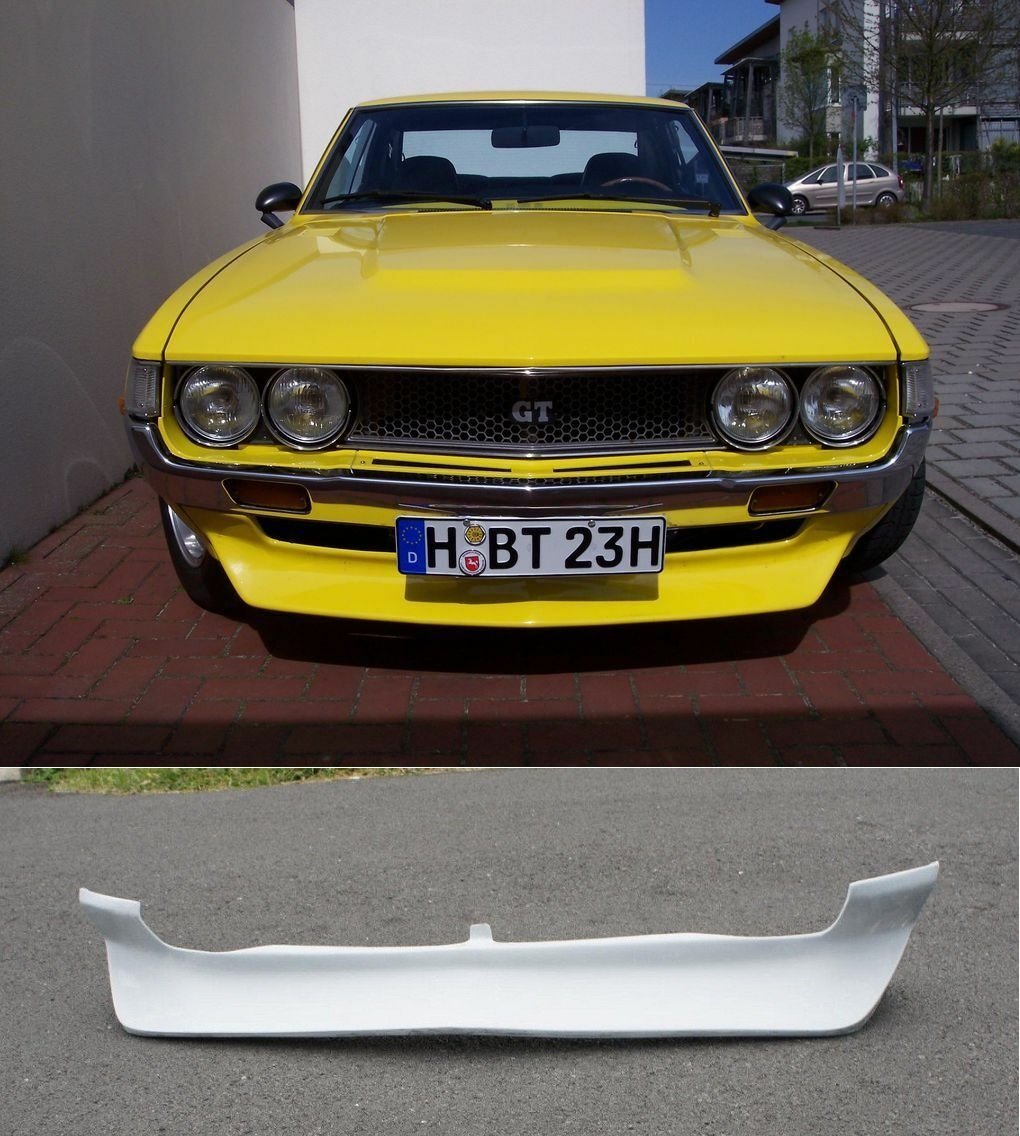 トヨタ セリカ A20/A30 2ドア/3ドア '70～'77 社外 FRP製 フロントリップ/スカート/スポイラー/スプリッター エアロ パーツ エアロパーツ カスタム 未使用 未塗装品｜スマートキー キーケース ONESENSE