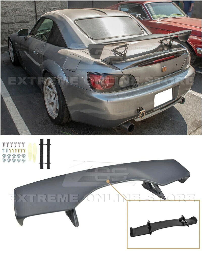 ホンダ/HONDA S2000 AP1/AP2 前期/後期 '99～'09 社外品 ABS製 リヤ/リア トランクスポイラー GTウイング エアロパーツ カスタム 未使用品 送料無料