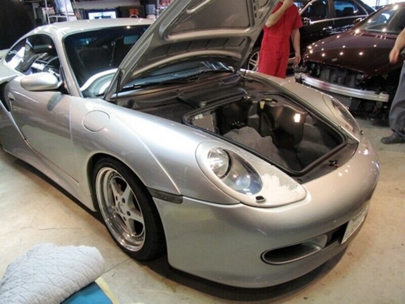 ポルシェ 911 996 カレラ 前期 '98～'02 / 986 ボクスター '96～'04 ヘッドライトカバー アイライン/アイリッド/アイブロウ 左右セット エアロ パーツ エアロパーツ V.3 未塗装品｜スマートキー キーケース ONESENSE 29,770円