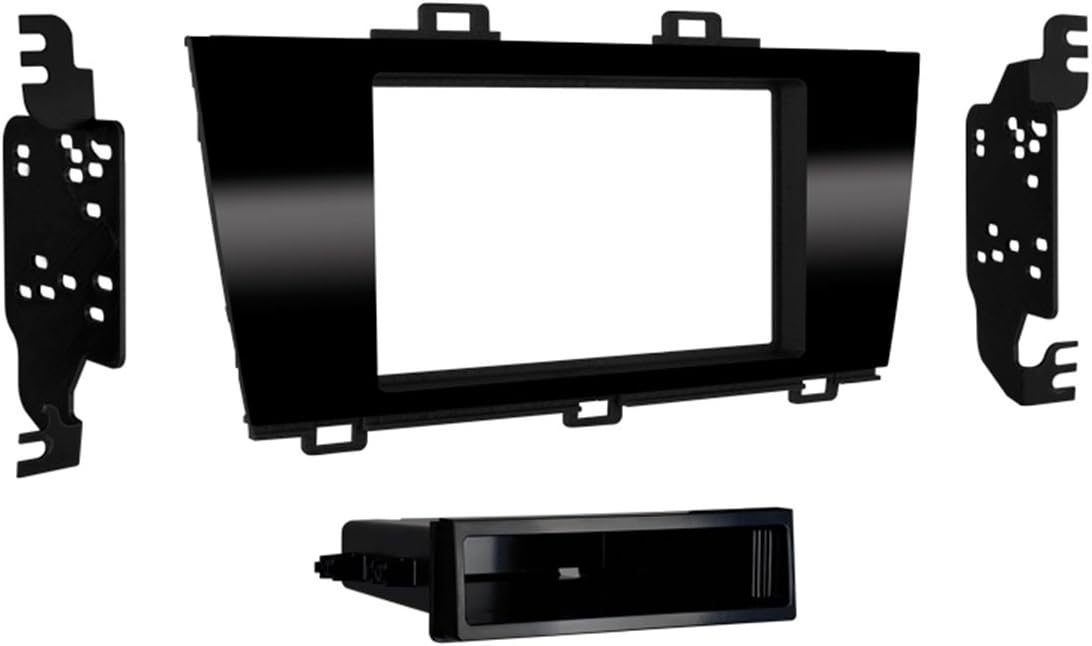 スバル レガシィ B4 BN系/レガシィアウトバック BS系 A/B/C型 前期 社外 2DIN ダブル オーディオ/ナビパネル 取付フレーム インパネ 未使用 V.2
