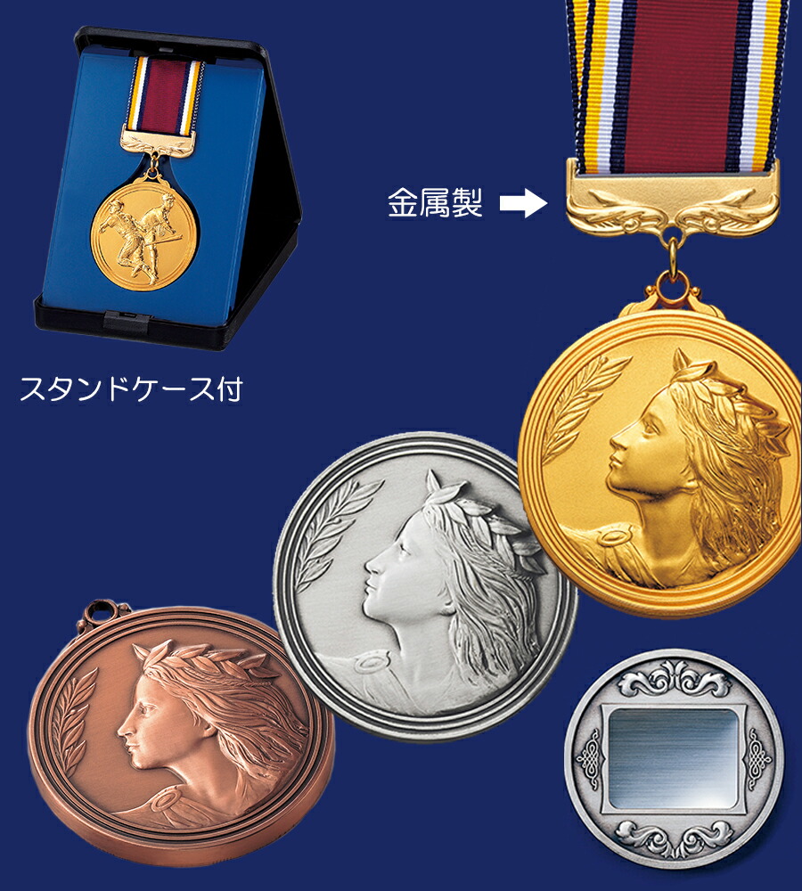 楽天市場】勲章バッチ シール付 7cm 選べる130種目 表彰 卒団記念品 ...