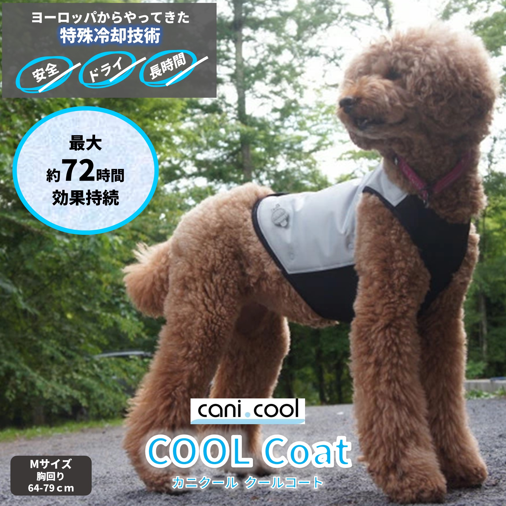 楽天市場】[CANI COOL]カニクール クールコート Ｍサイズ【クール