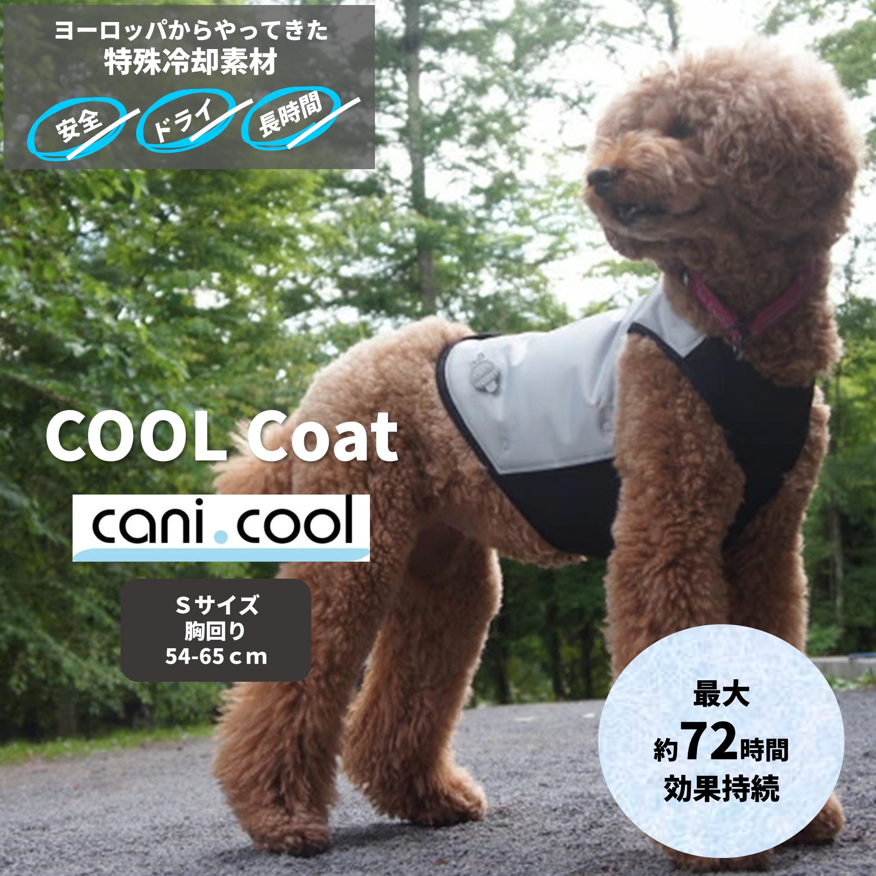 楽天市場】[CANI COOL]カニクール クールコート XLサイズ【クール 