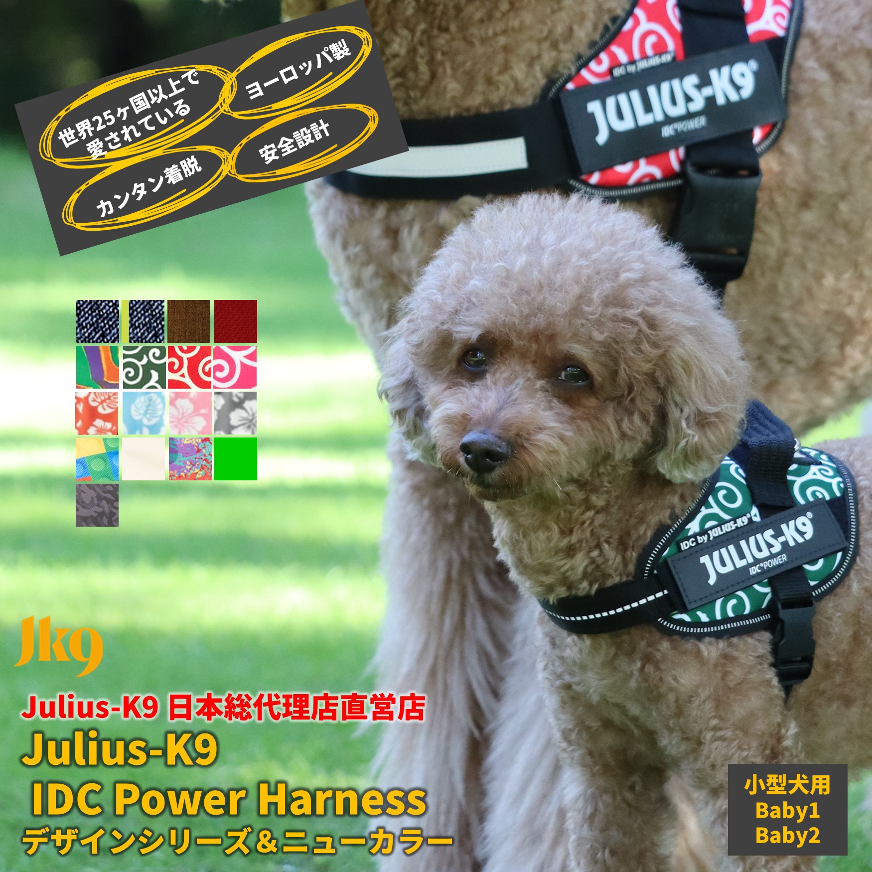 楽天市場】【Julius K9日本総代理店直営店】【送料無料】【Julius-K9】ユリウスケーナイン・ＩＤＣパワーハーネス  デザインシリーズ＆ニューカラー MINIサイズ 小・中型犬用サイズ : １ｓｔＤｏｇＣａｆｅ