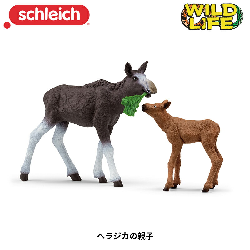 Schleich シュライヒ　鳥　フィギュア　カモ　オス　メス　子ども　親子 Amazon.co.jp: シュライヒ ファームワールド カモ(オス