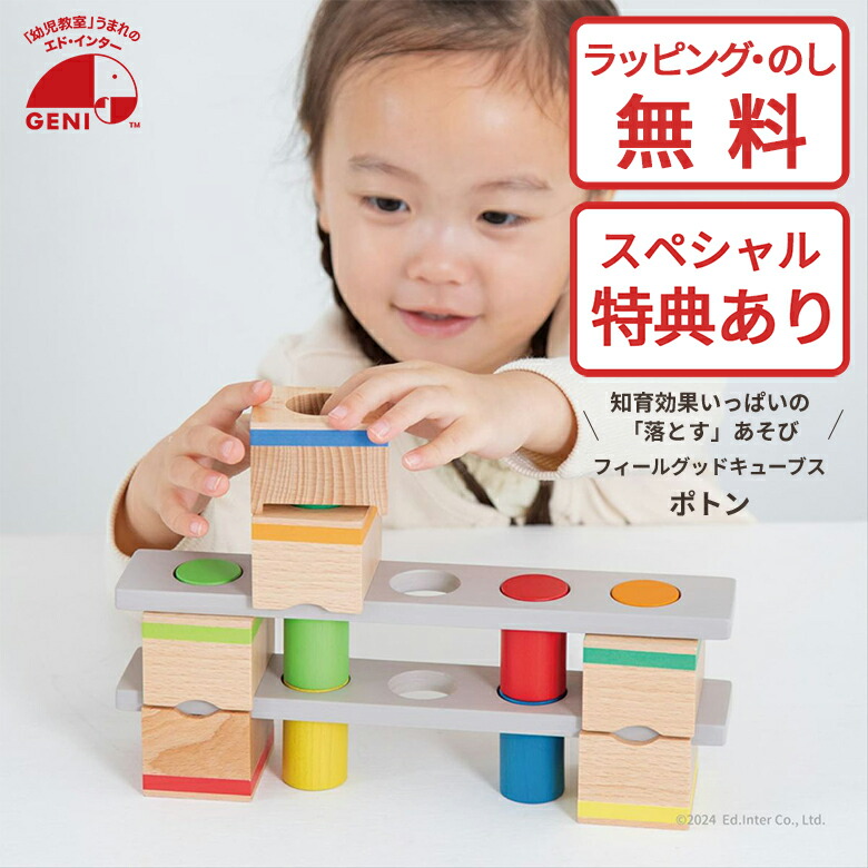 楽天市場】フィールグッドキューブス ポトン 827697 GENI（ジェニ